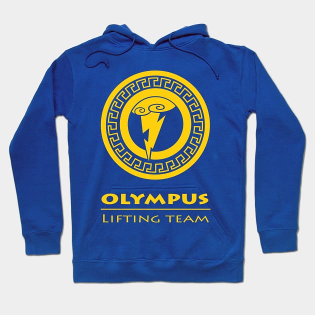 Hercules Olympus Lifting Team Hoodie by Rampantarts